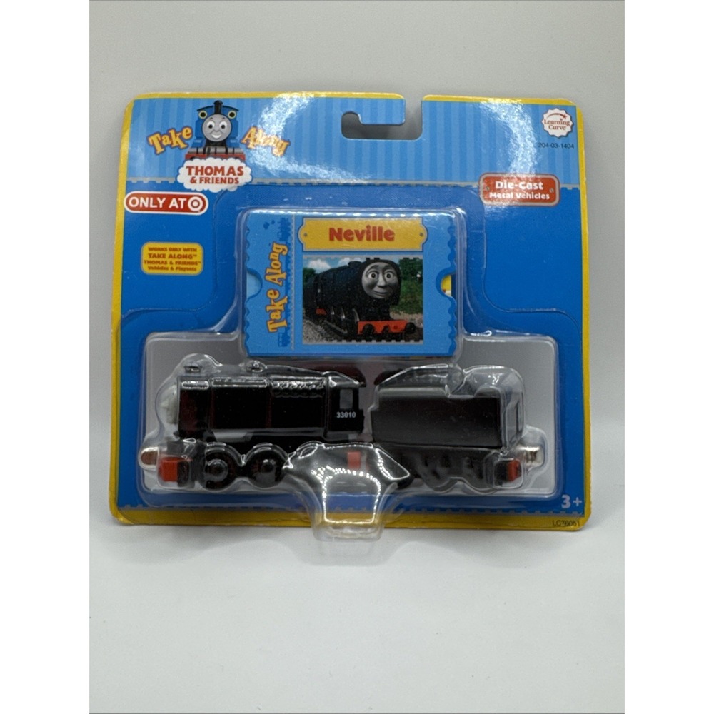 Thomas & Friends Train Tank Take Along Push Neville Tender Car NIB 2006 Die Cast